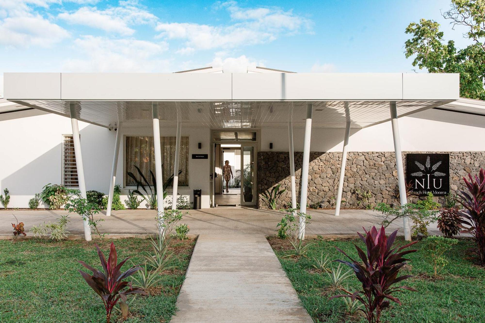 Niu Beach Hotel Moorea Dış mekan fotoğraf