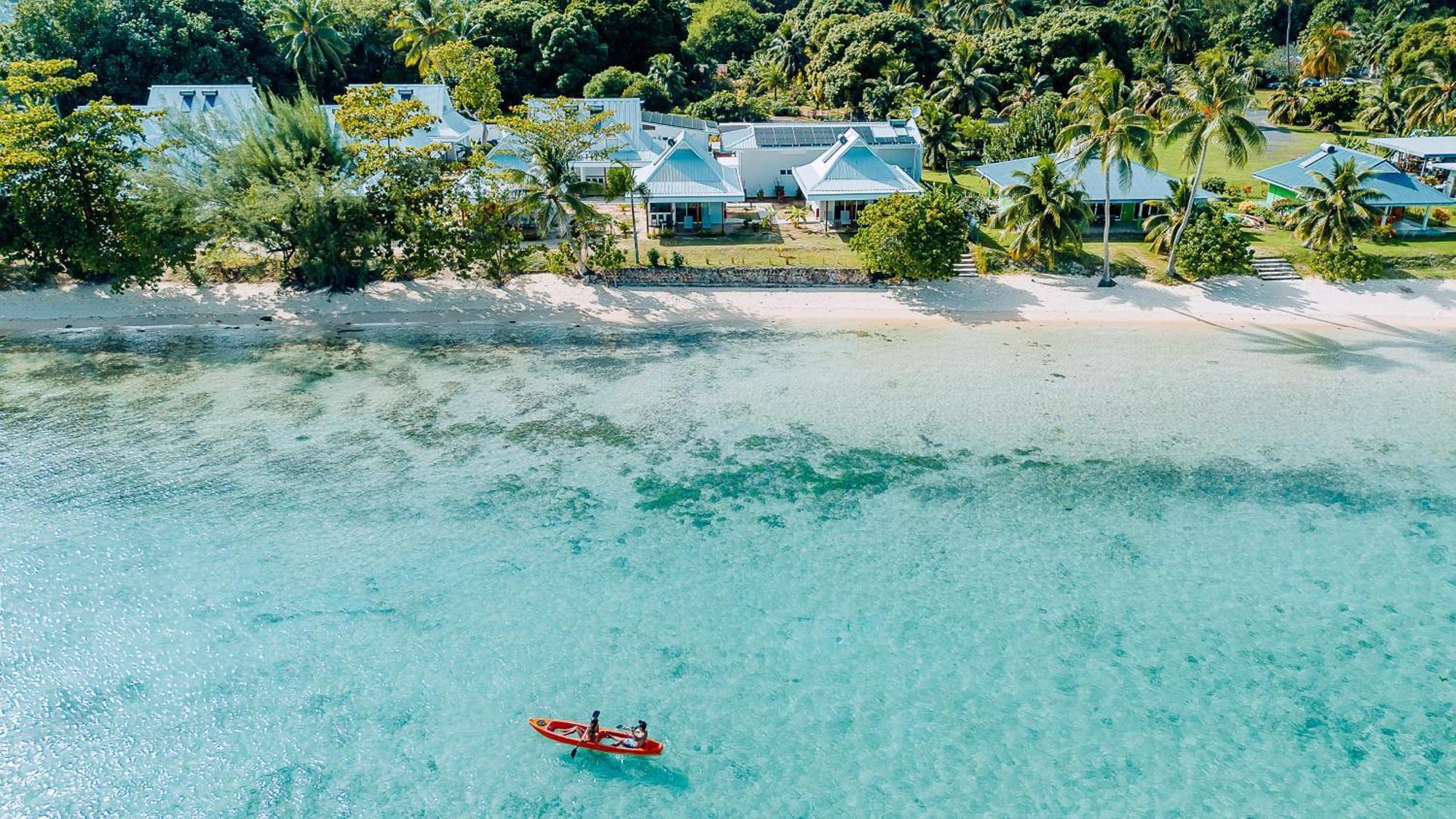 Niu Beach Hotel Moorea Dış mekan fotoğraf
