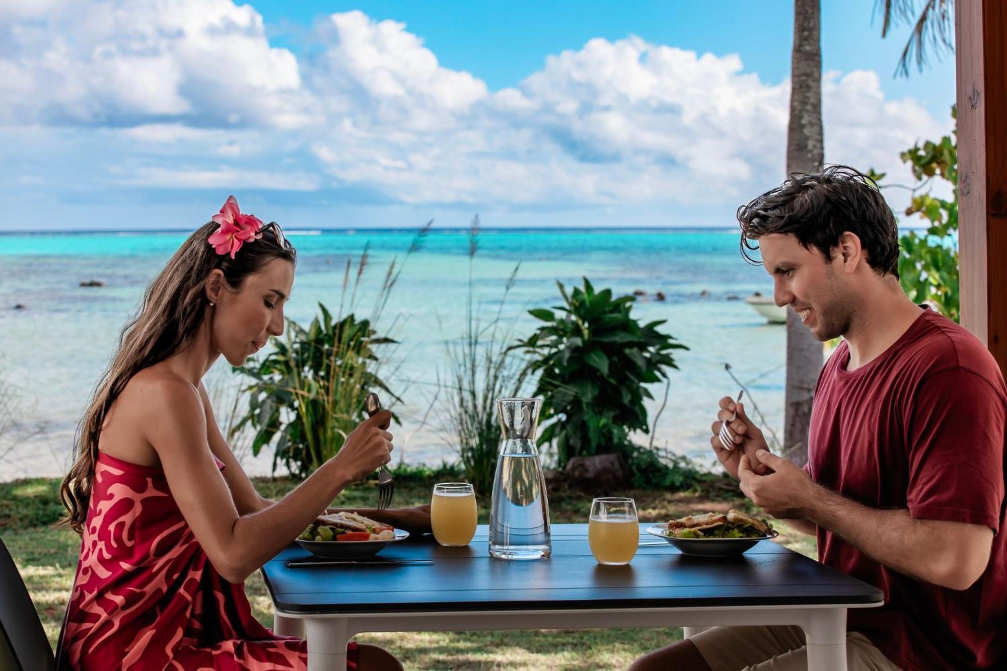 Niu Beach Hotel Moorea Dış mekan fotoğraf